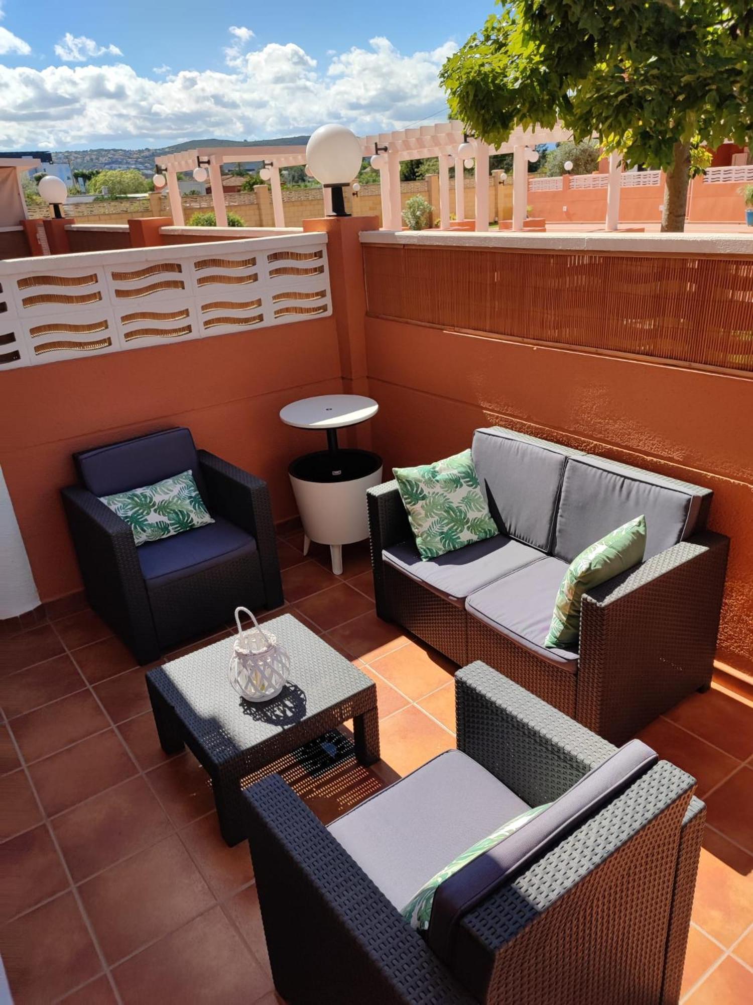 Apartamento Planta Baja Con Piscina دينايا المظهر الخارجي الصورة