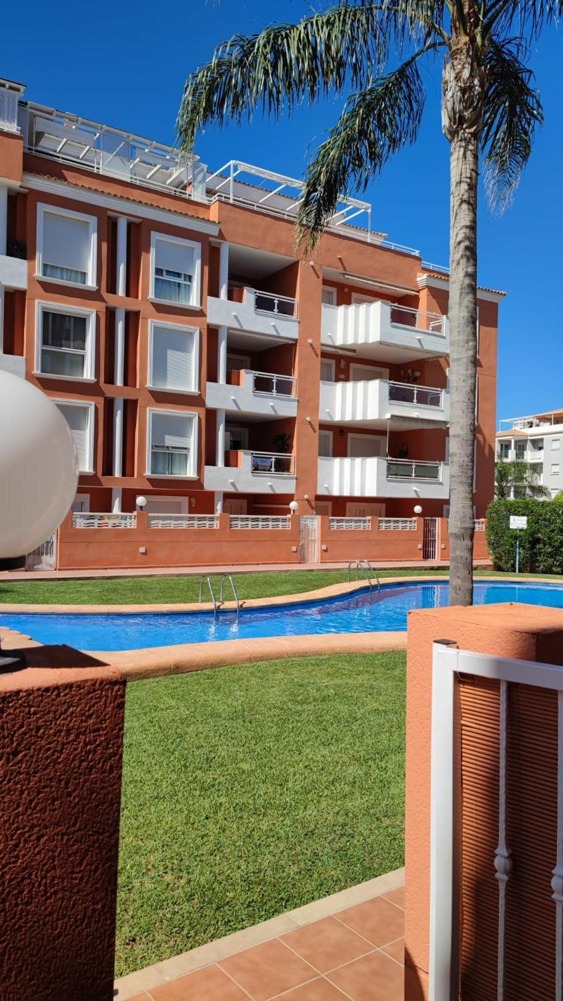 Apartamento Planta Baja Con Piscina دينايا المظهر الخارجي الصورة