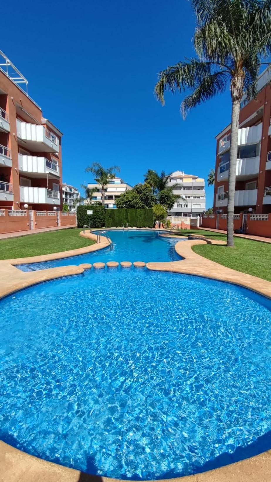 Apartamento Planta Baja Con Piscina دينايا المظهر الخارجي الصورة